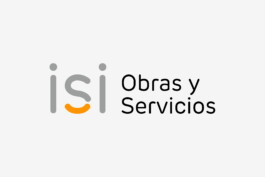 Identidad visual de isi Obras y Servicios 